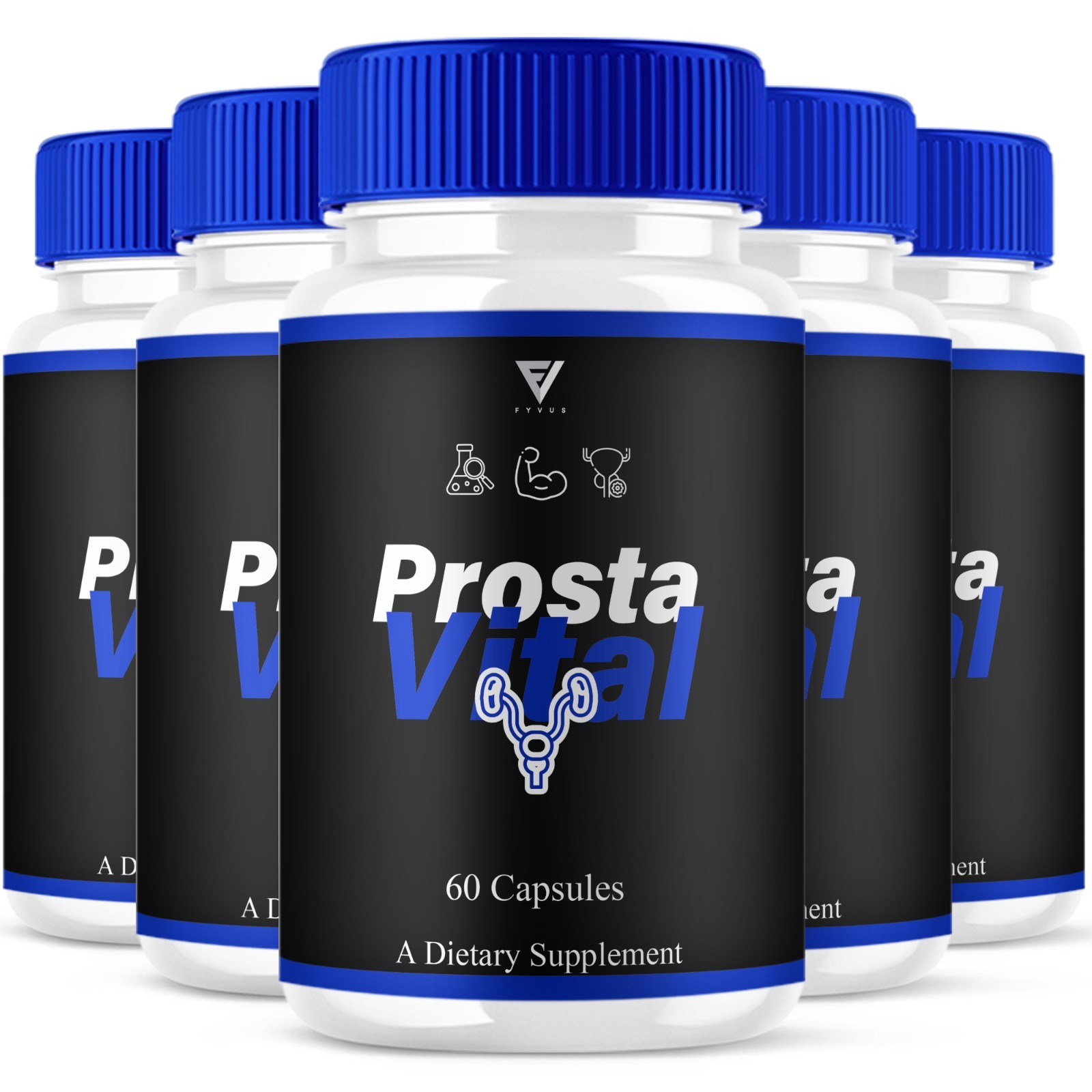(5 Pack) Prosta Vital Premium Prostate Support Pills, ProstaVital (300 Capsules)