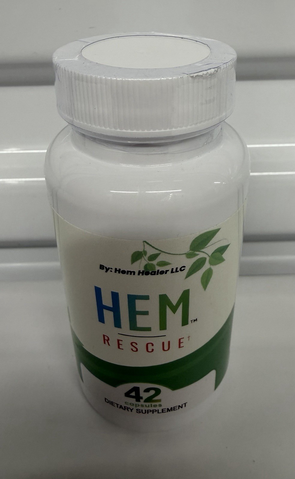 Hem Rescue Hemorrhoids Dietary Supplement 42 Capsules Horse Chestnut Diosmin