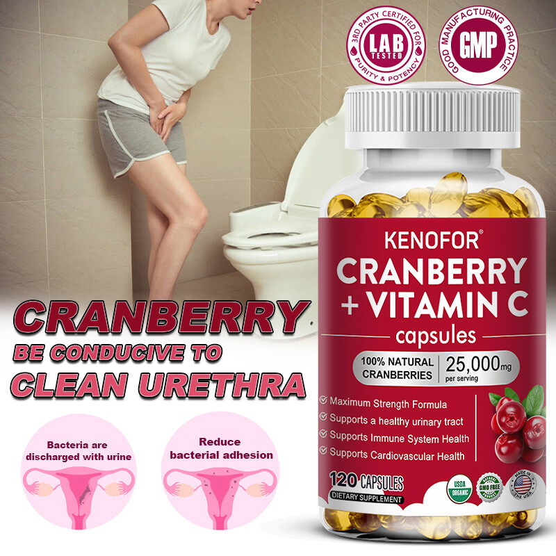 Cranberry extract, 25,000 mg, high intensity, 50:1 concentrated extract