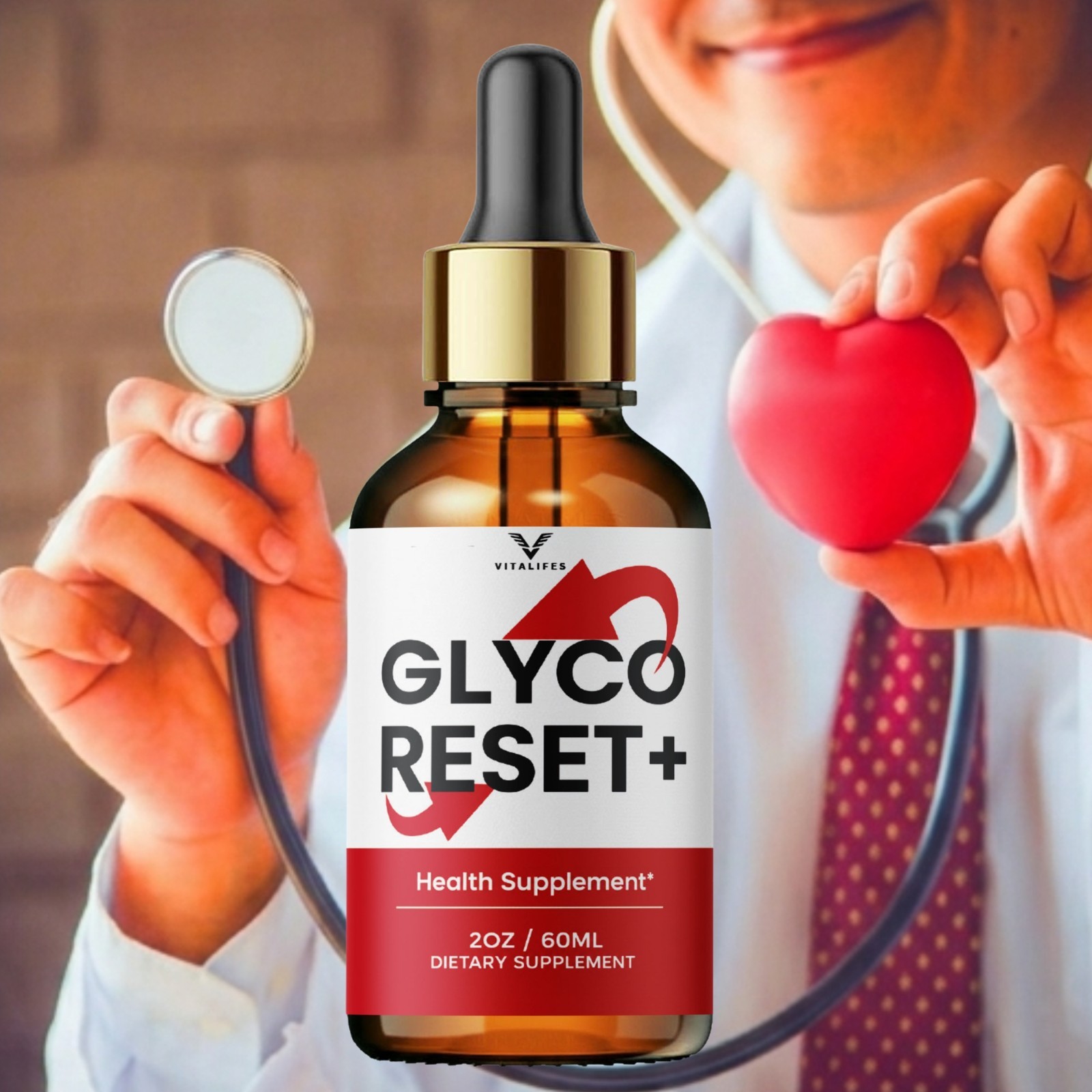 (5 Pack) Glyco Reset Drop Advanced Blood Support Supplement GlycoReset 30 Servs