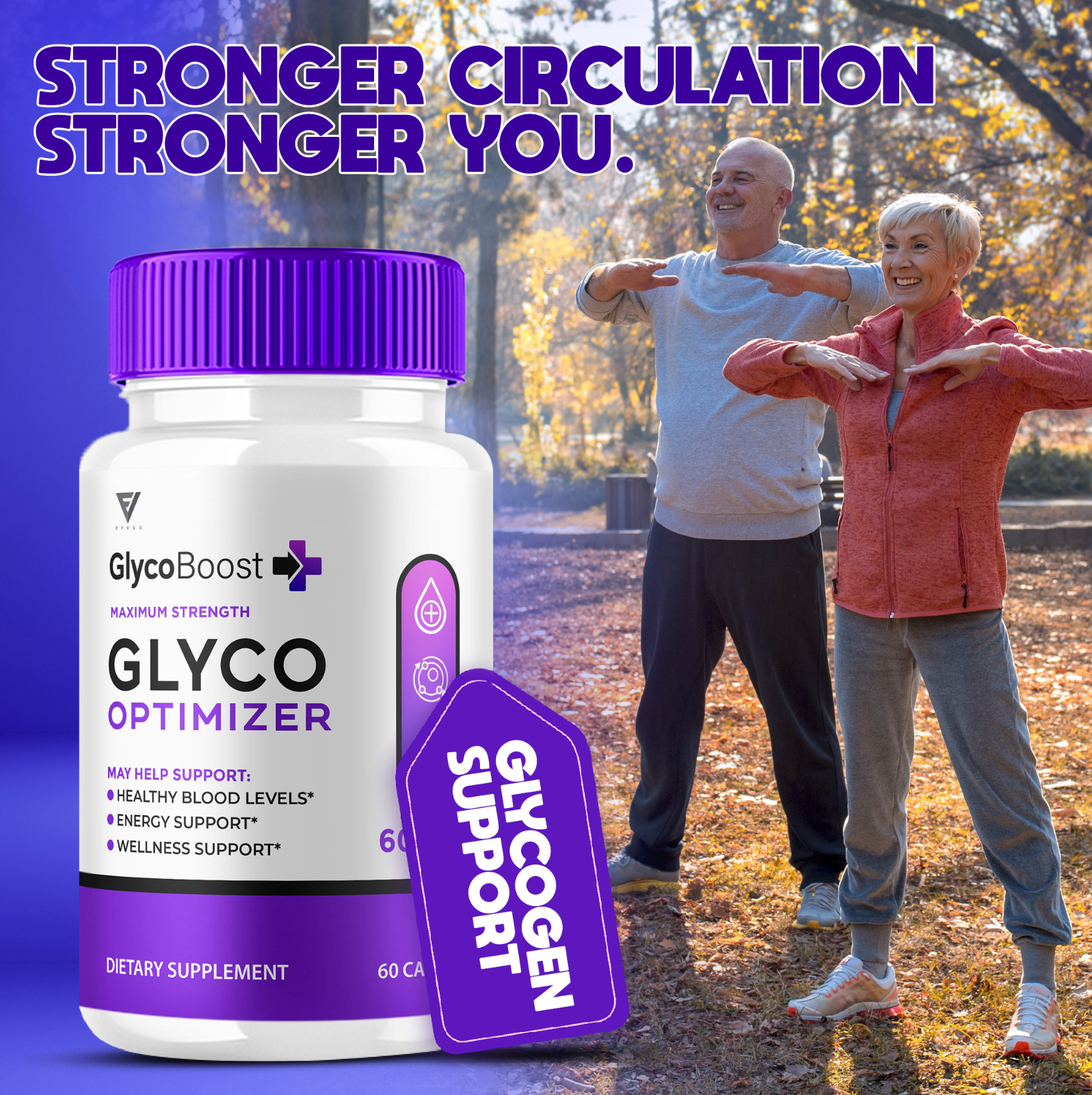 (3 Pack) GlycoBoost Glyco Optimizer Advanced Blood Support Review (180 Capsules)