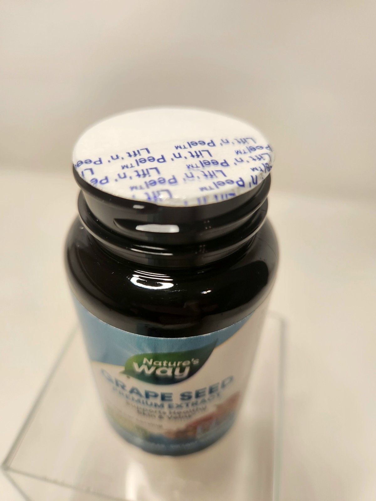 Sealed Nature’s Way Premium Extract Grape Seed 30 Vegan Capsules, Exp 4/2028