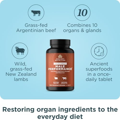 Ancient Nutrition Organ Supplement for Men 30ct
