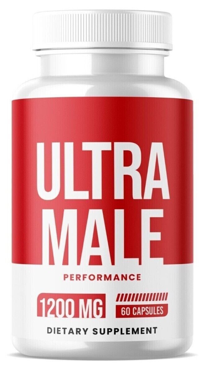 Ultra Male Pills for men ED BIG Boost Vitality Performance – 60 Capsules 1 pack
