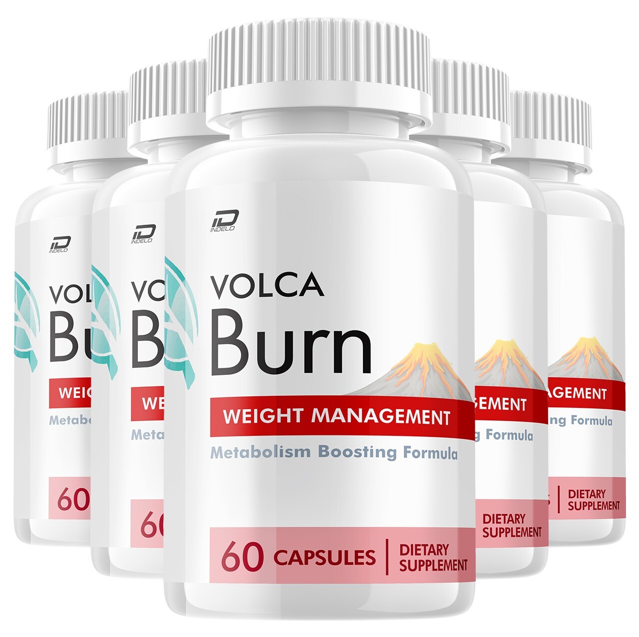 (5 Pack) Volca Burn Keto Capsules – VolcaBurn Pills Advanced Formula