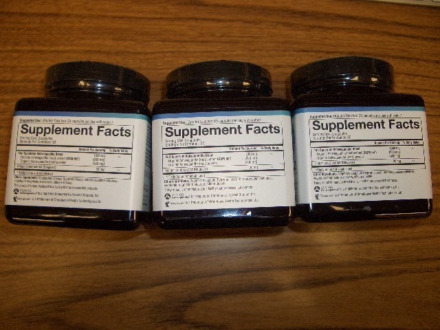 3 Youtheory Ashwagandha 60 Veg Caps in each Helps Reduce Stress Exp 12/2027
