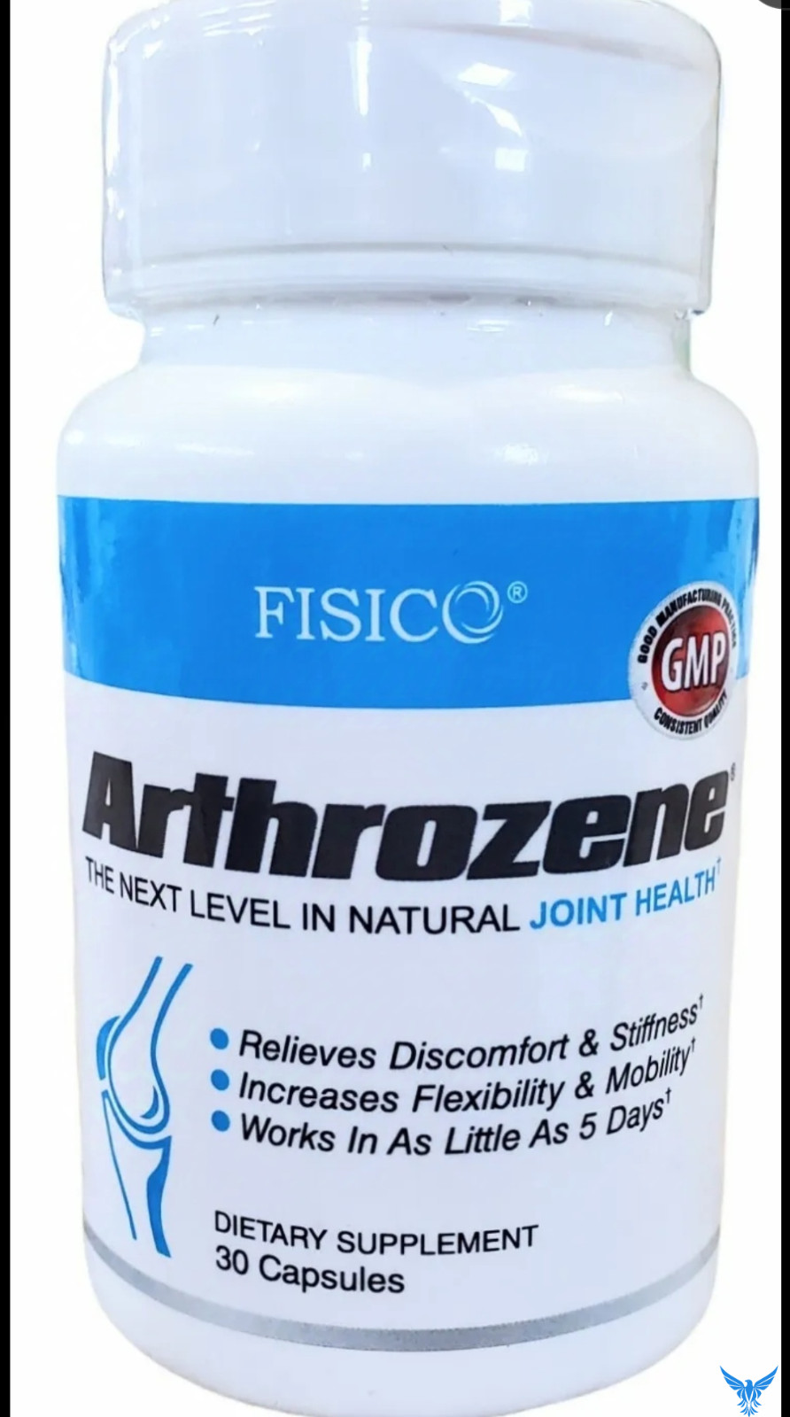 Fisico Arthrozene Natural Joint Health Knee Hip Pain Swelling Relief Arthritis