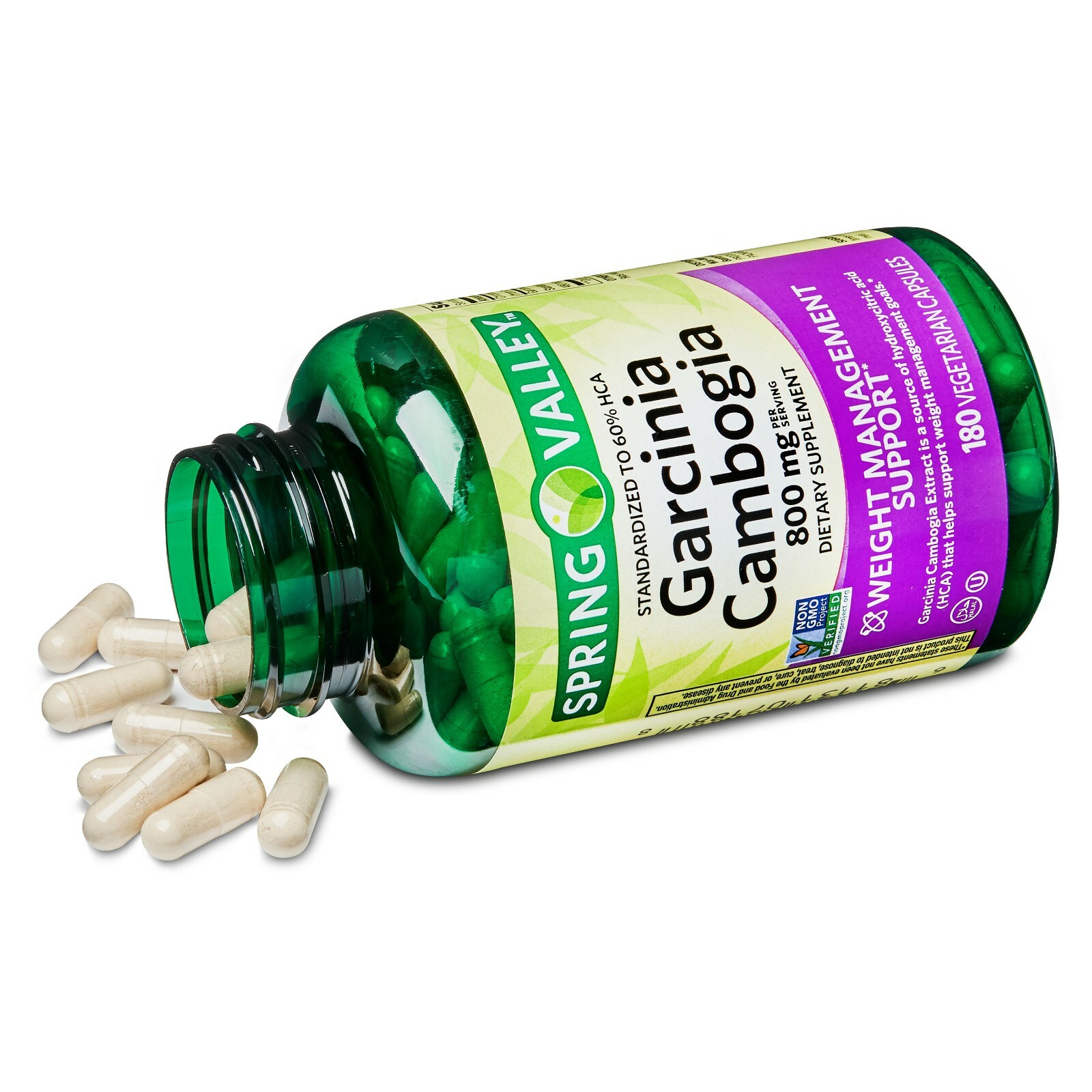 Spring Valley Garcinia Cambogia Dietary Supplement, 180 Capsules..+