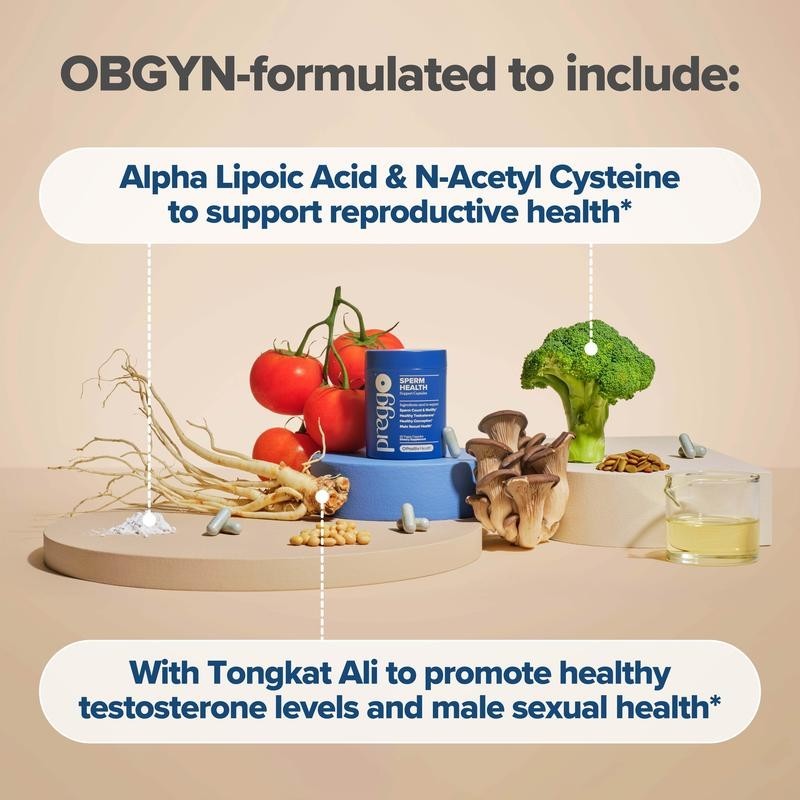 Month & PREGGO Female Male Conception Support Bundle Premium – 1 Supply
