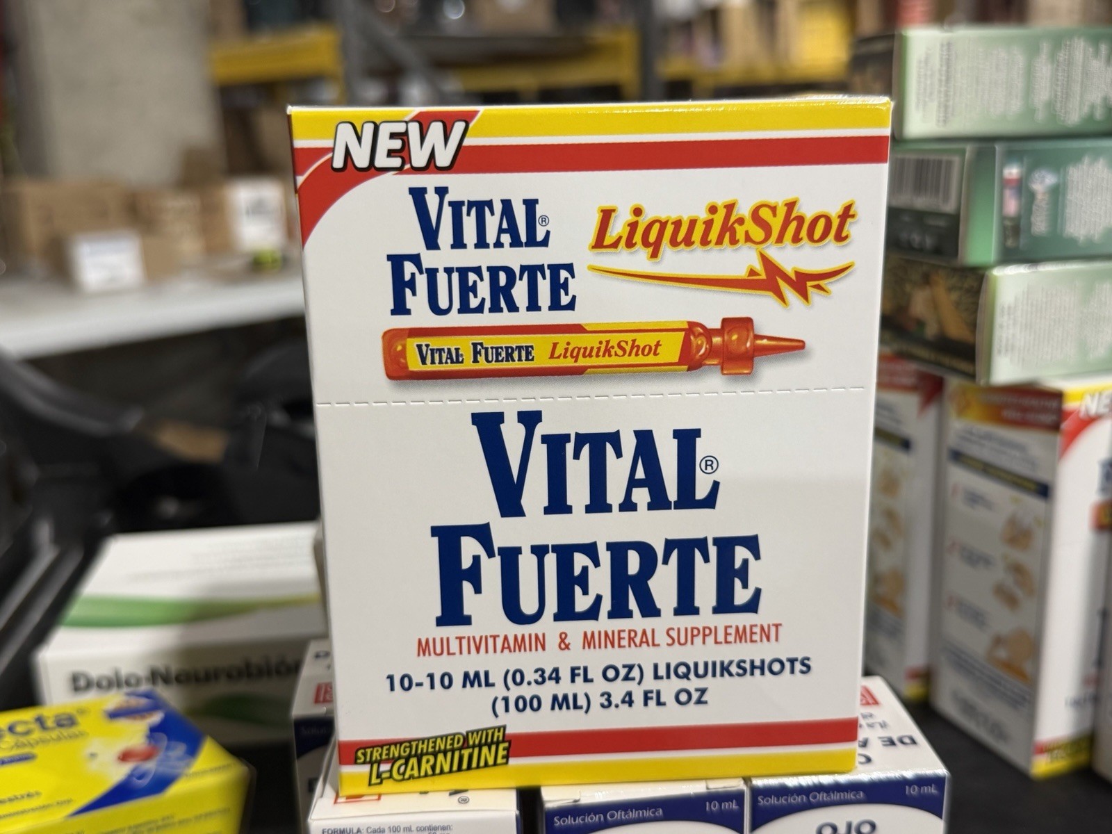 VitaFuerza Multivitamin Energy/Immune Kit: 30 Capsules + 10x10mL Shots Bedoyecta