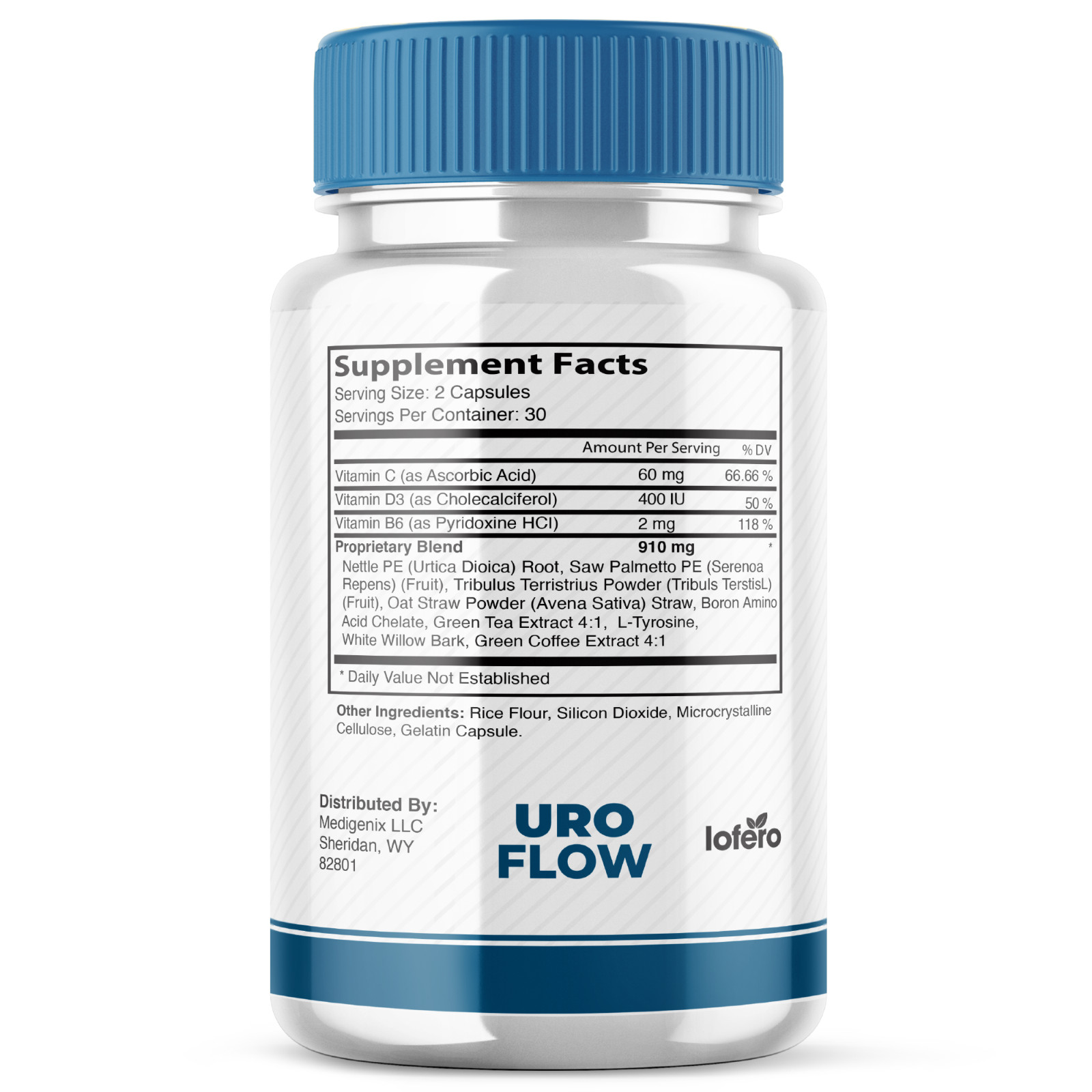 (3 Pack) Uro Flow for Men Prostate Health & Urinary Support Supplement (180 ct)