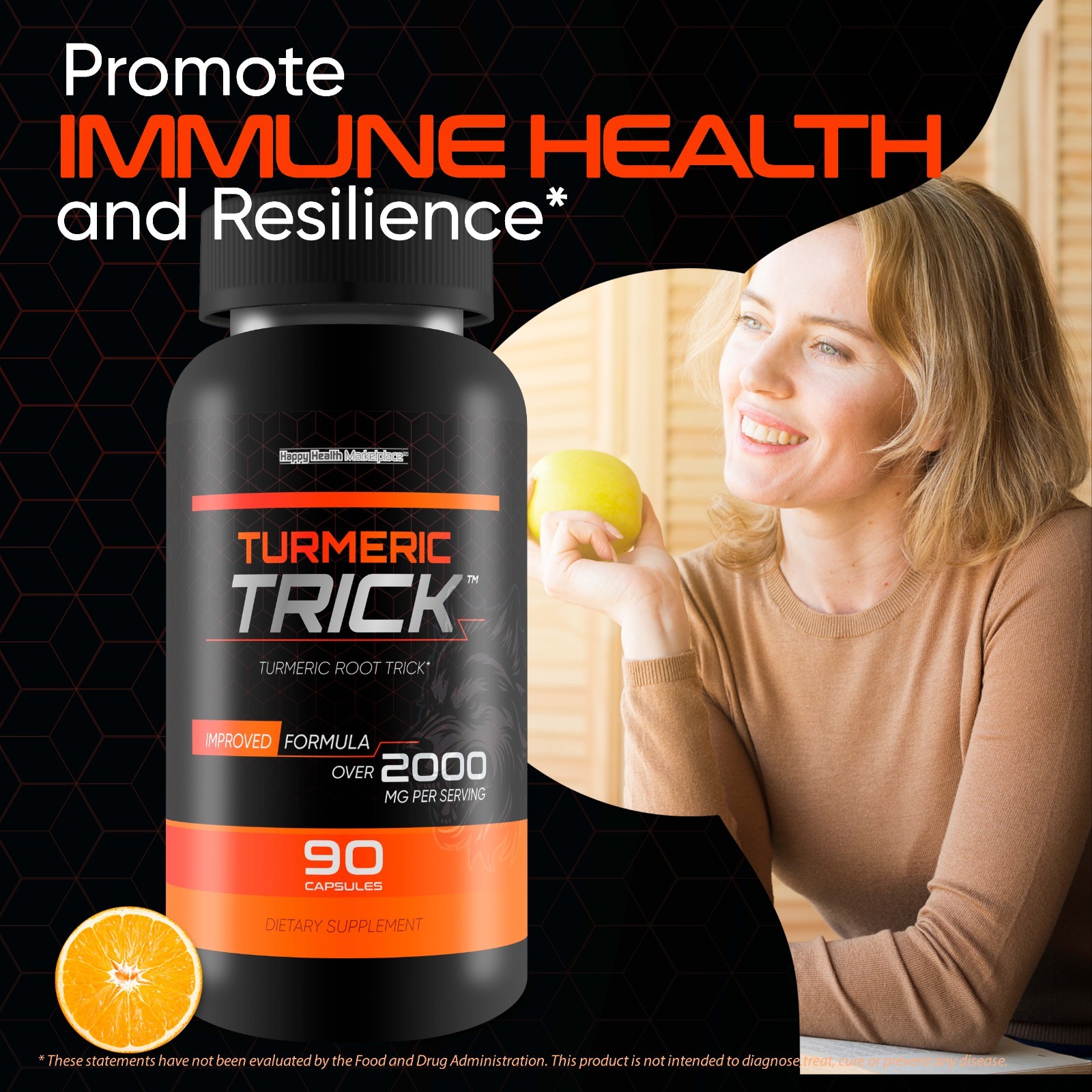 Mukonjo Turmeric Trick – with Vitamin D and Zinc for Men – Turmeric African Root