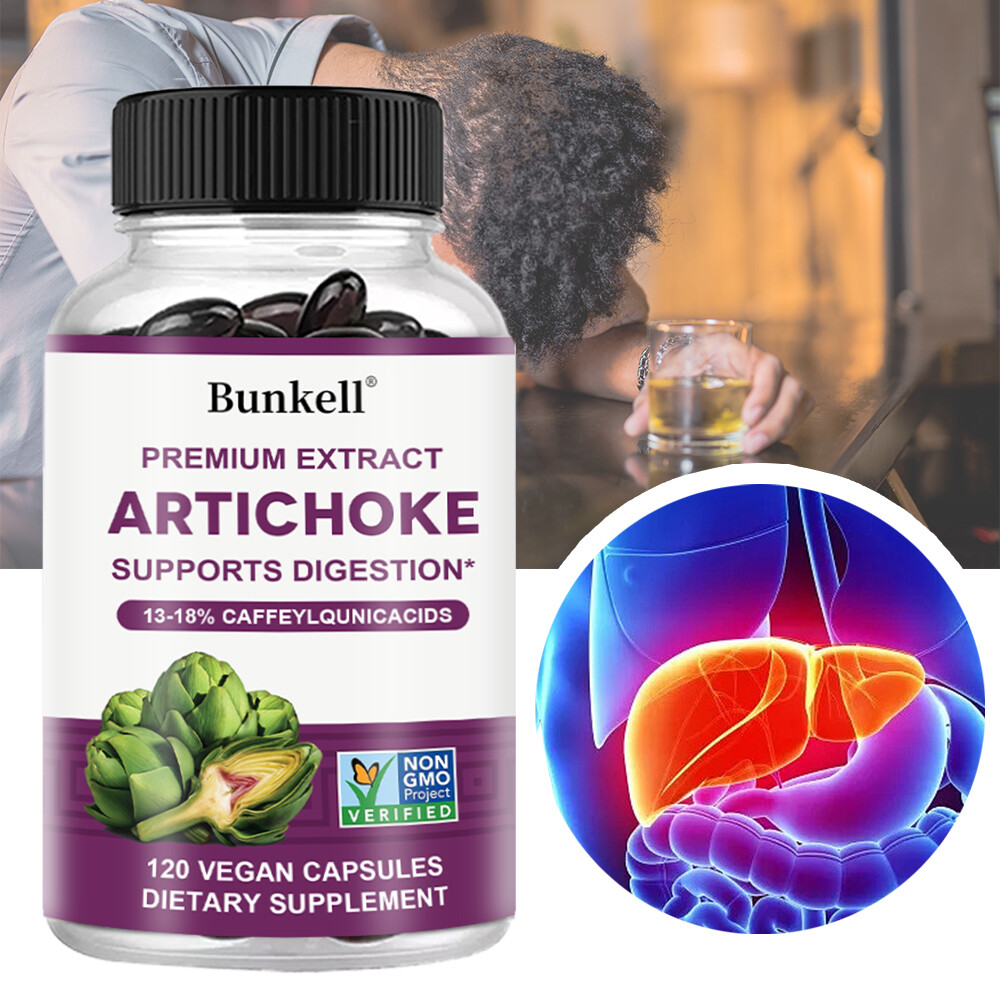Liver Cleanse Detox Milk Thistle Extracts Silymarin, Artichoke