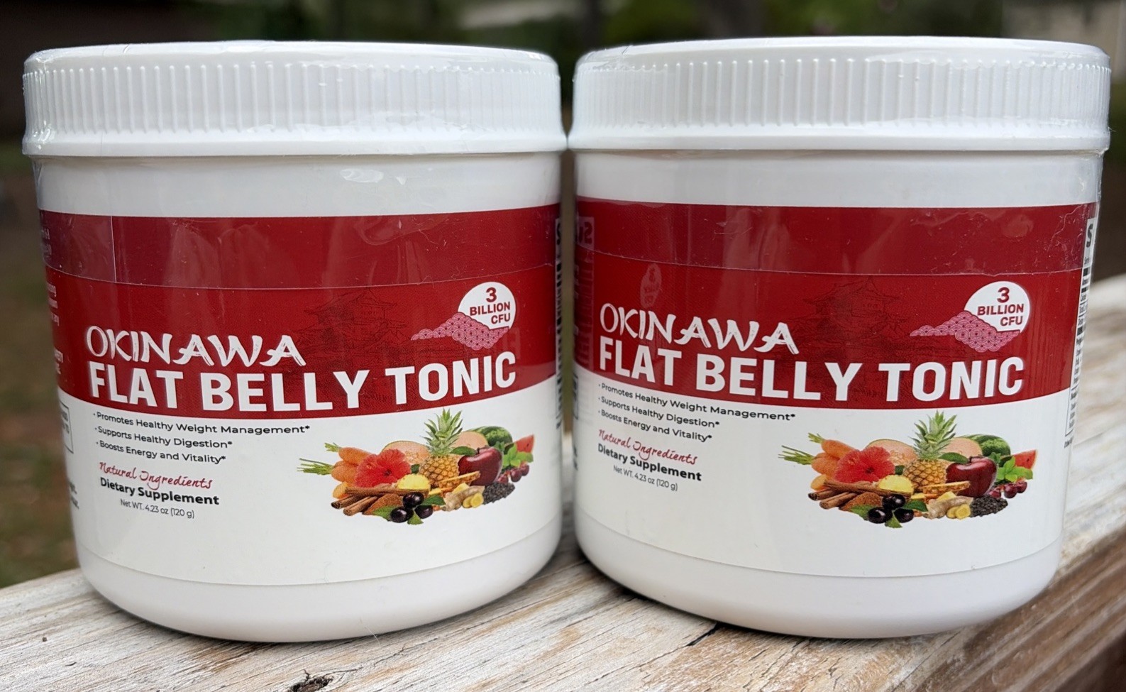 (2) Okinawa Flat Belly Tonic Powder Weight Loss Dietary Supplement Exp 6/23