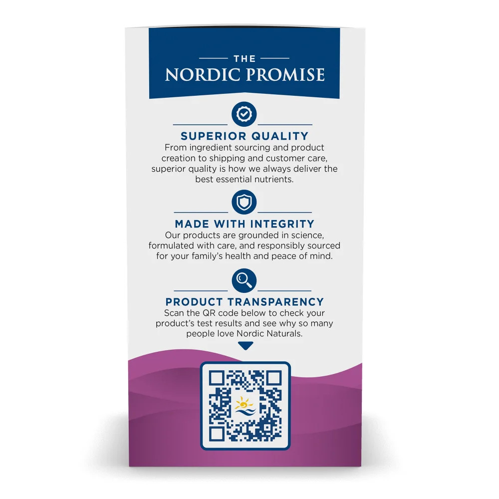 Nordic Naturals Vegan Prenatal DHA – Supports Babies’ Brain Development*, 60 Ct.