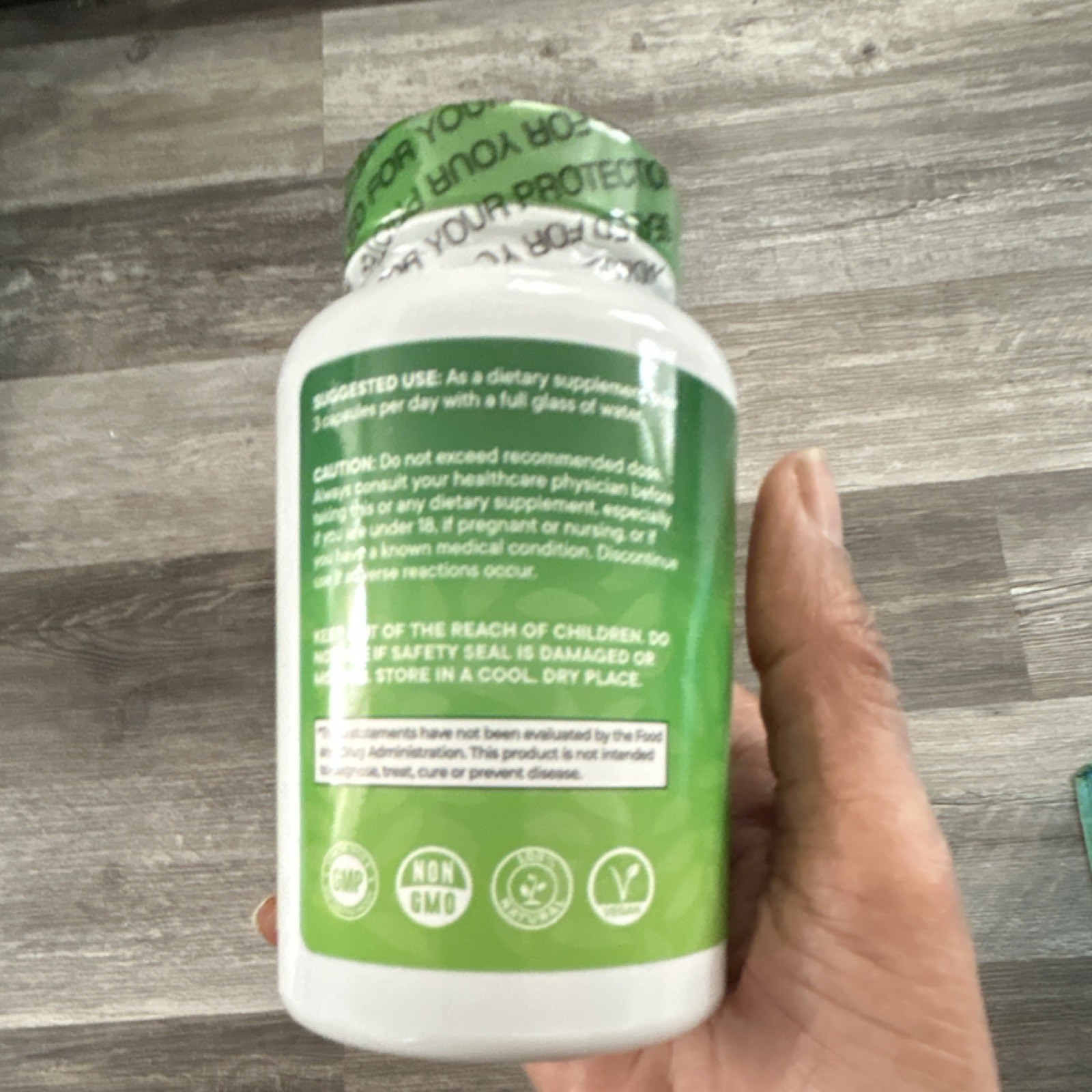 Superfood MD Fruits Veggies Capsules Vegetarian Non GMO Whole Blend 90