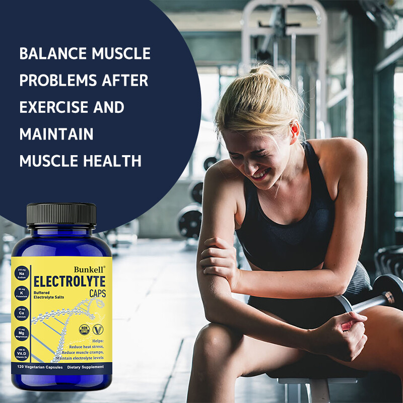 Electrolyte Caps | Vegetarian | Non-GMO, and Gluten Free Hydration Supplement
