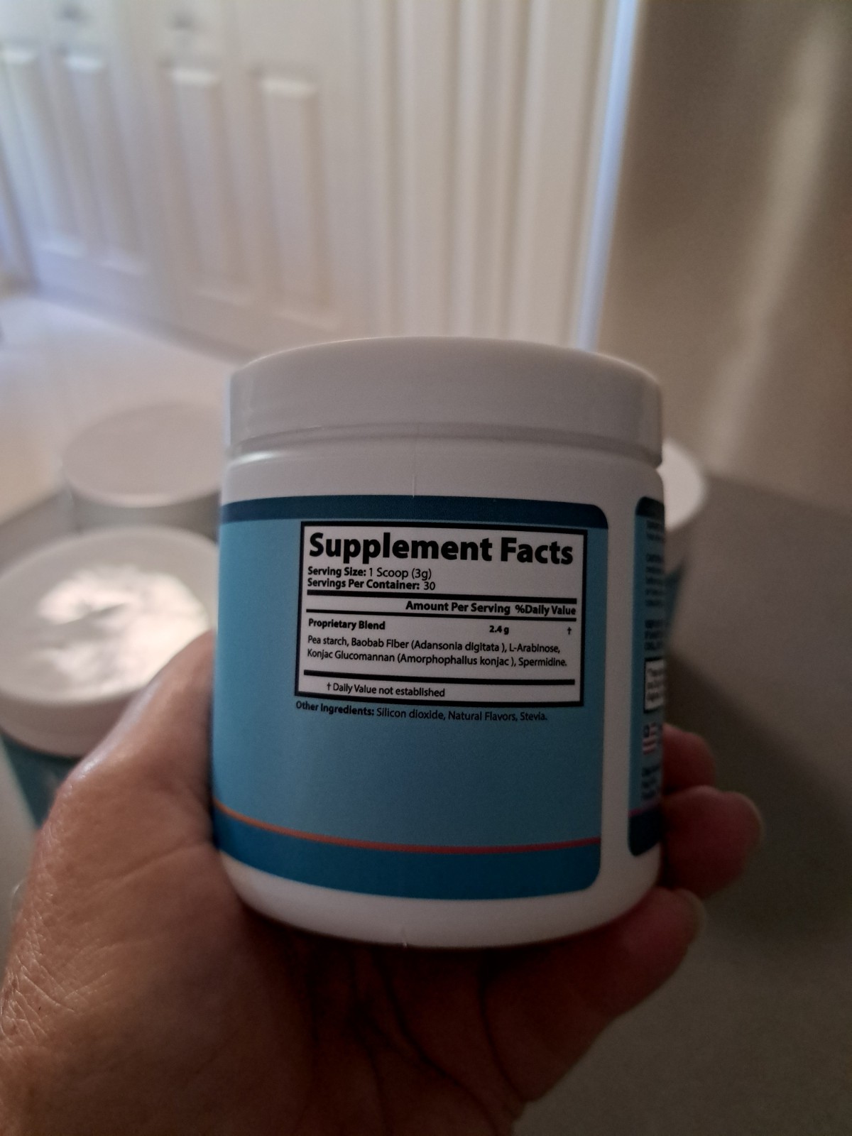 NeoVital Dietary Supplement Powder 8 oz Natural Flavor-5 Jars Exp 03/2029