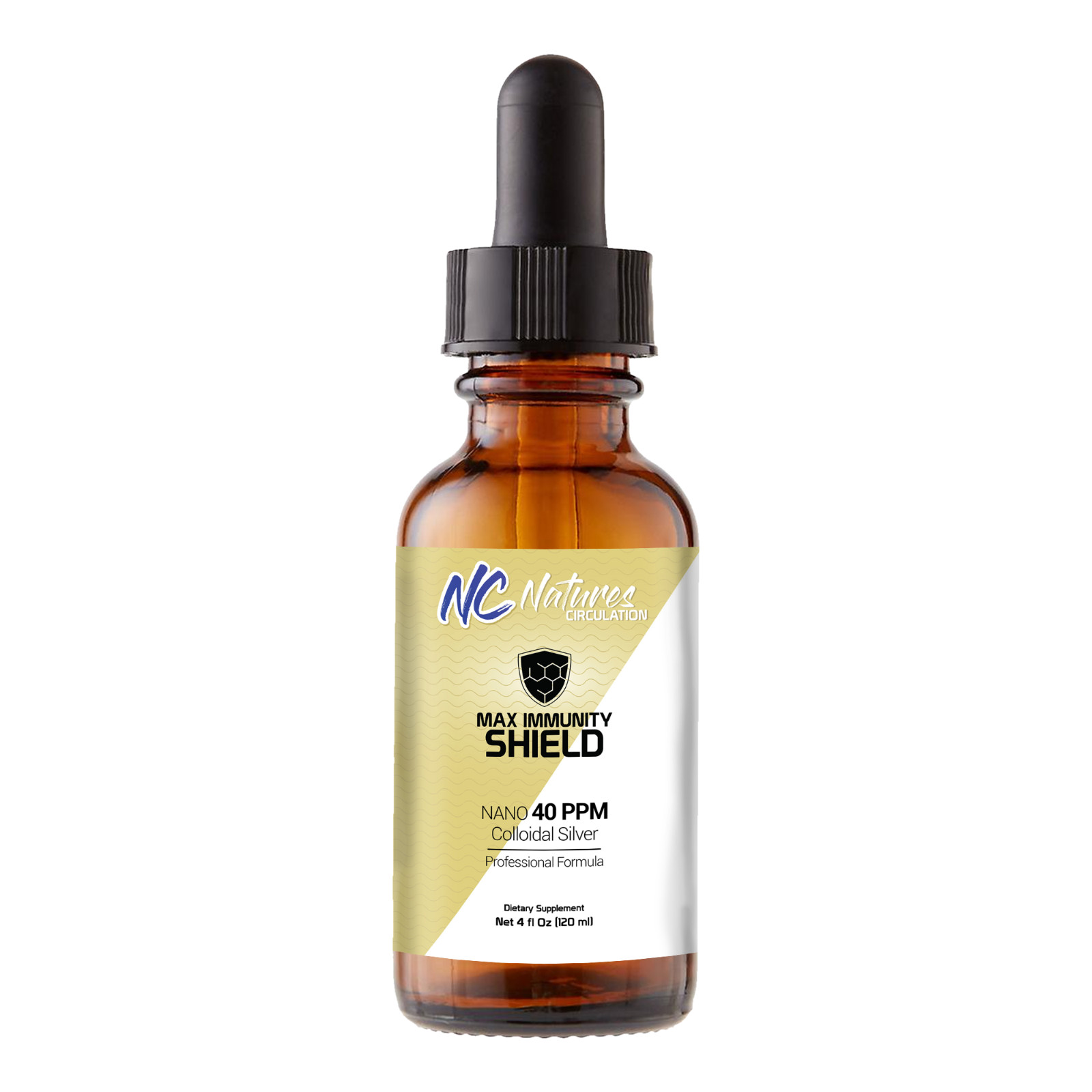 Max Immunity Shield Colloidal Silver Drops – Daily Immune Support Booster
