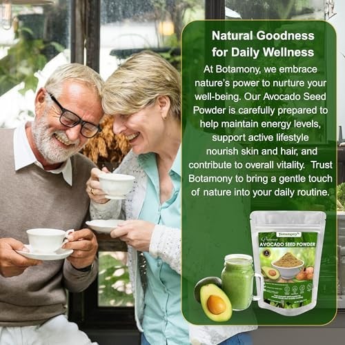 Pure Avocado Seed Powder 7 oz – Dehydrated Superfood for Smoothies, Teas, Cookin