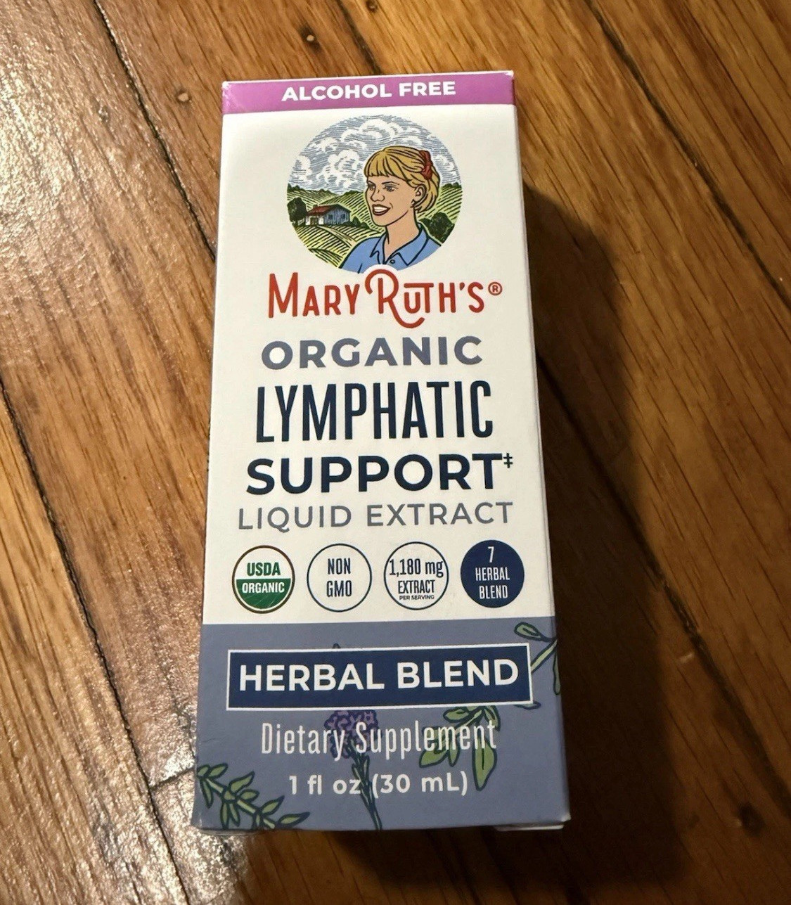 MaryRuth’s Lymphatic Support Herbal Blend Liquid Extract, Alcohol Free 1 fl oz