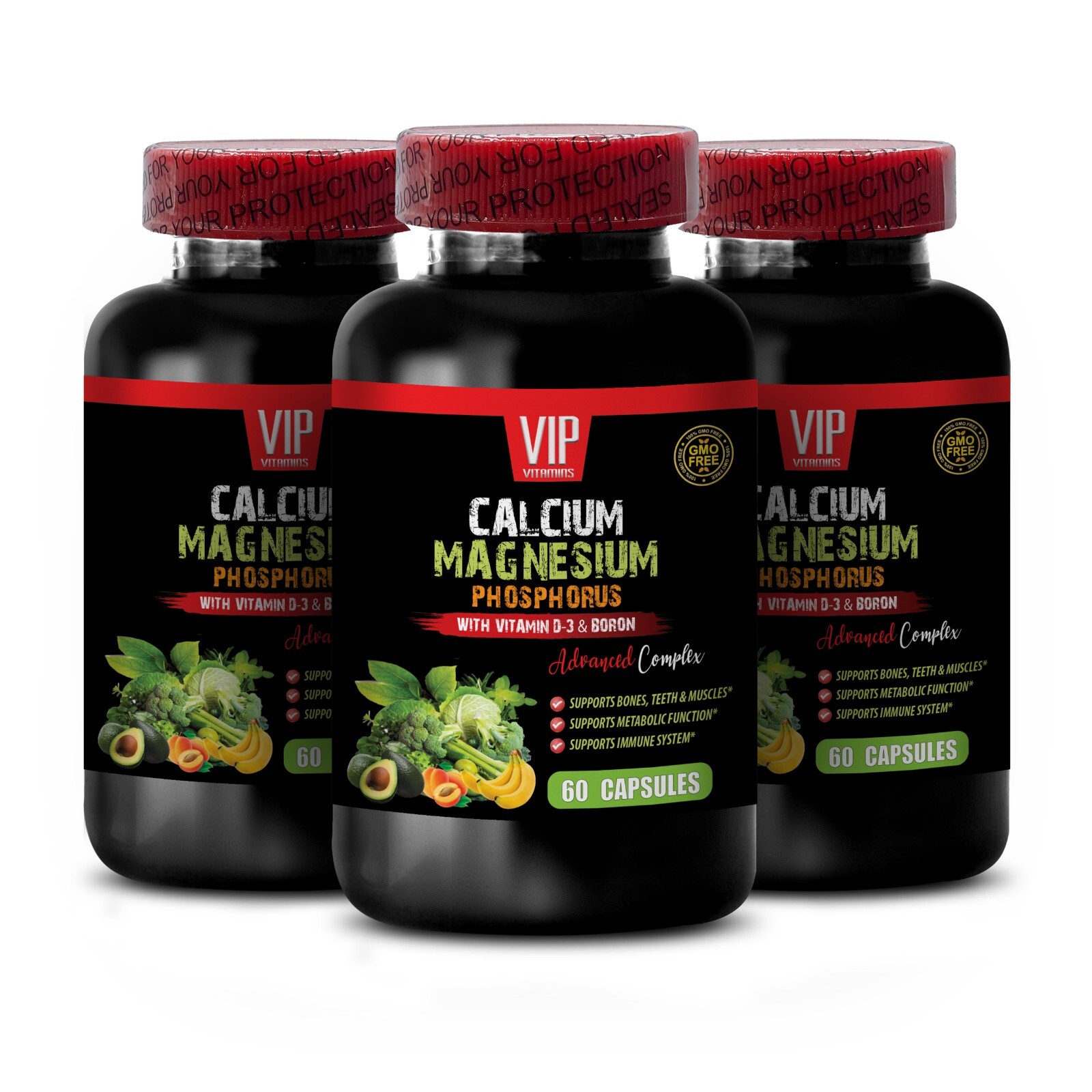 muscle supplement for men – CALCIUM MAGNESIUM – immune booster, amino acid – 3B