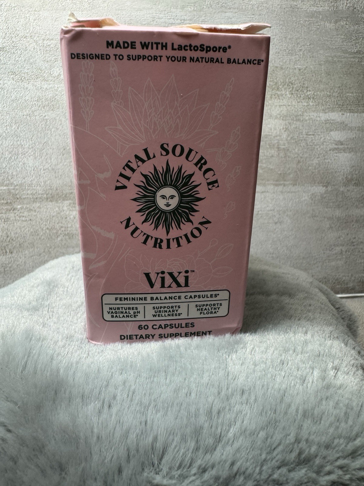 Vital Source Nutrition ViXi Feminine Balance 60 Capsules Exp 09/2027