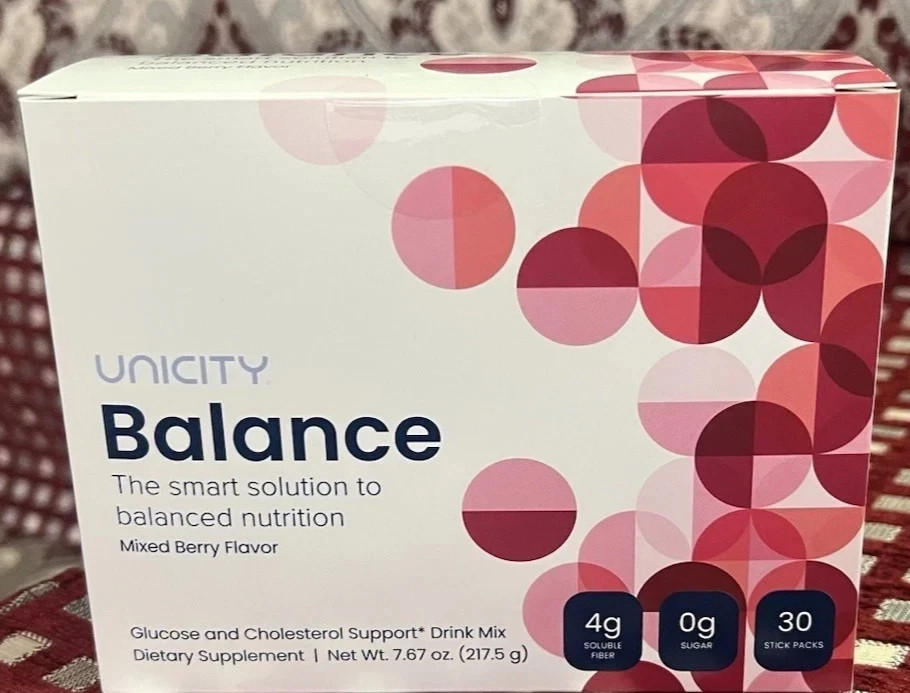Unicity Balance Mixed Berry (30 Packets) – New – Free Shipping USA