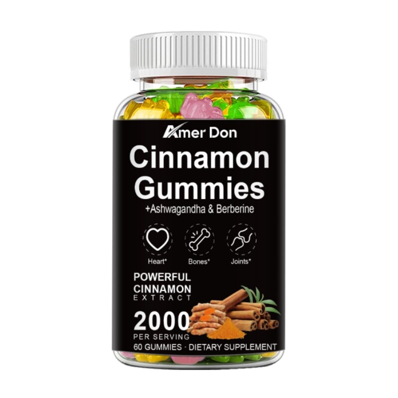 True Organic Ceylon Cinnamon Gummies 2000mg Highest Potency Blood Sugar Support