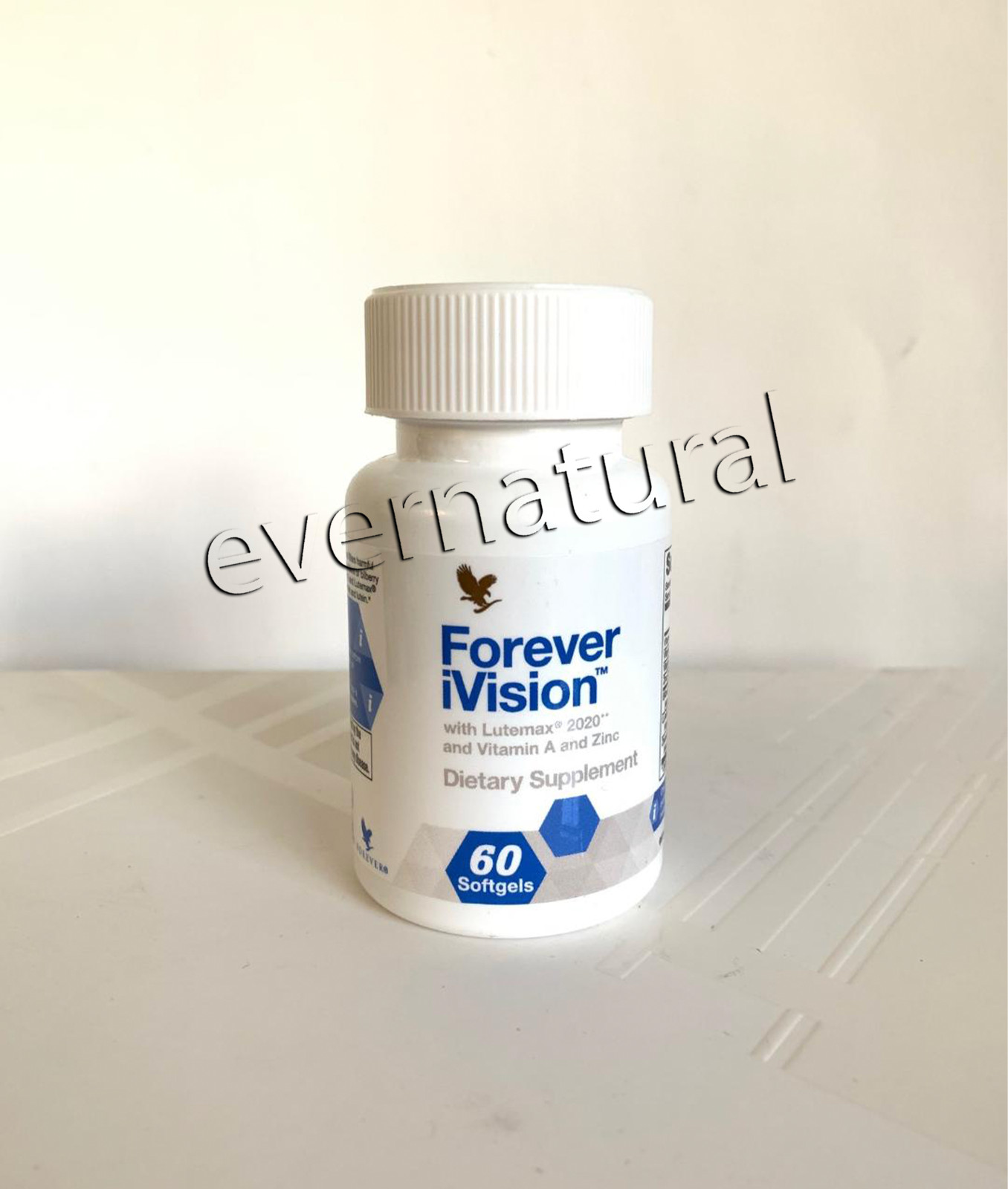 NEW FORMULA! 2 bottles Forever iVision (60 softgels) a complete eye supplement