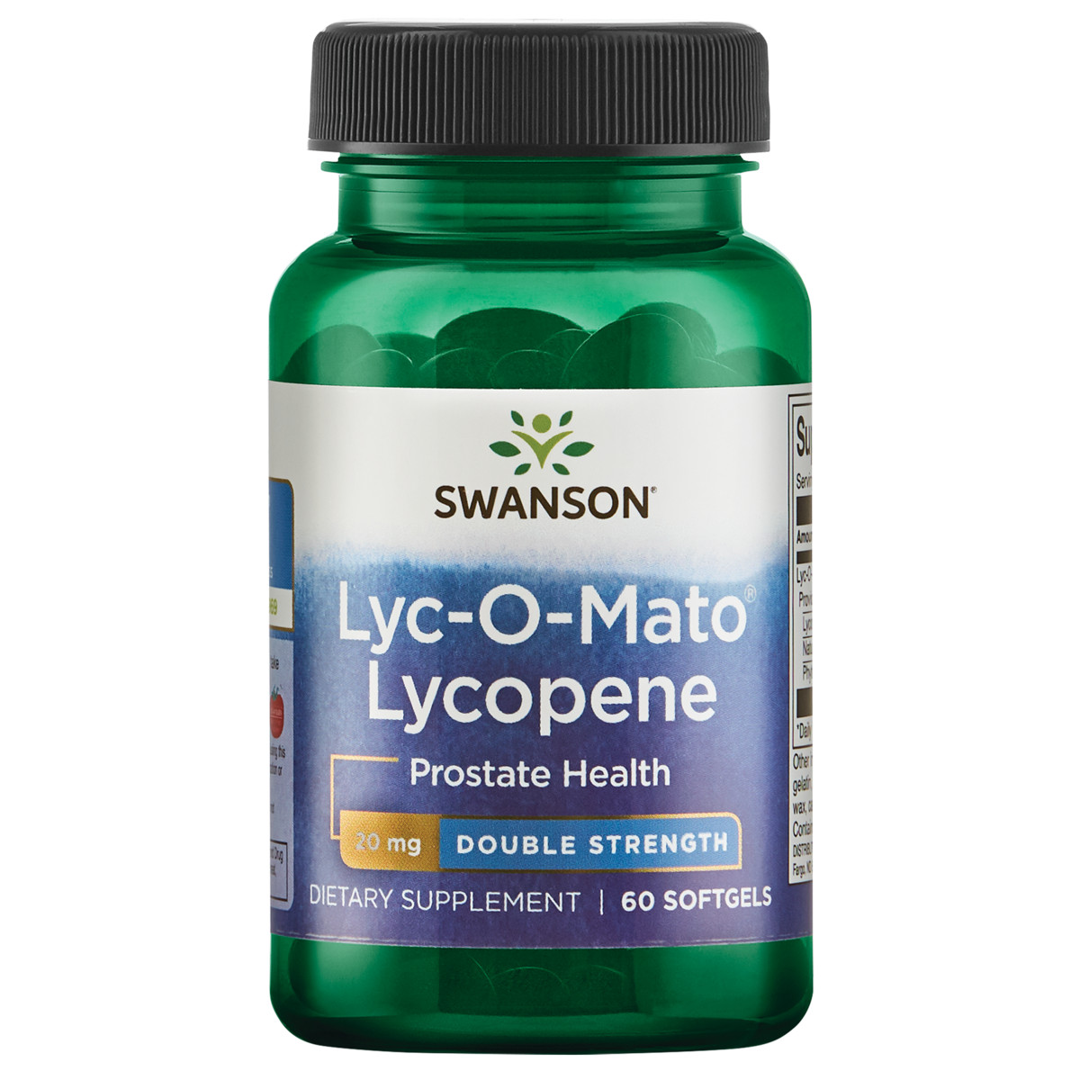 Swanson Lyc-O-Mato Lycopene – Double Strength 20 mg 60 Softgels