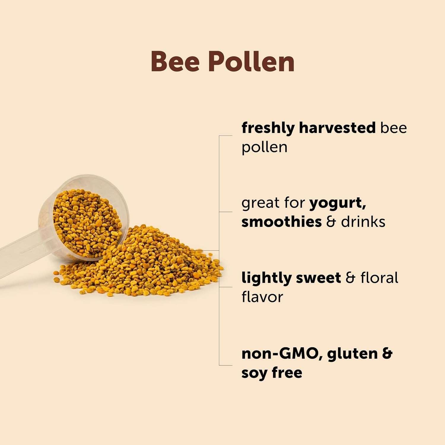 Bee Pollen Granules, 2 lb Bulk Supply, Raw Superfood | Freshly Harvested & Na…