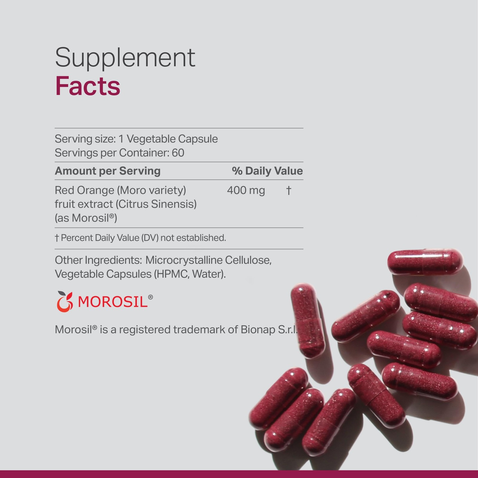 Anew VitaㅤMorosil: Antioxidant & Nutrition 60 Count (Pack of 1), Red