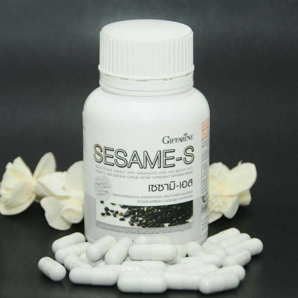 SESAME-S with Germinated Brown Rice Vitamin C and Selenium 60 Capsules GIFFARINE