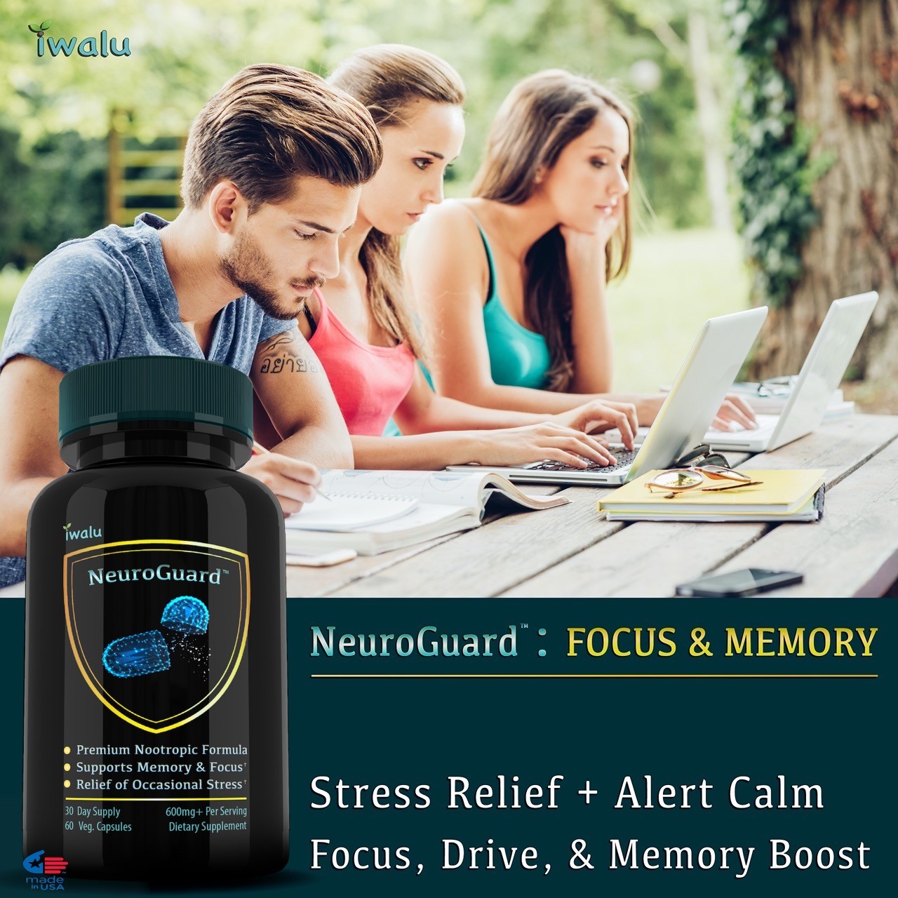 Mind Body Boost for Memory, Focus, Clarity, Hgh Booster – Best Price Women & Men