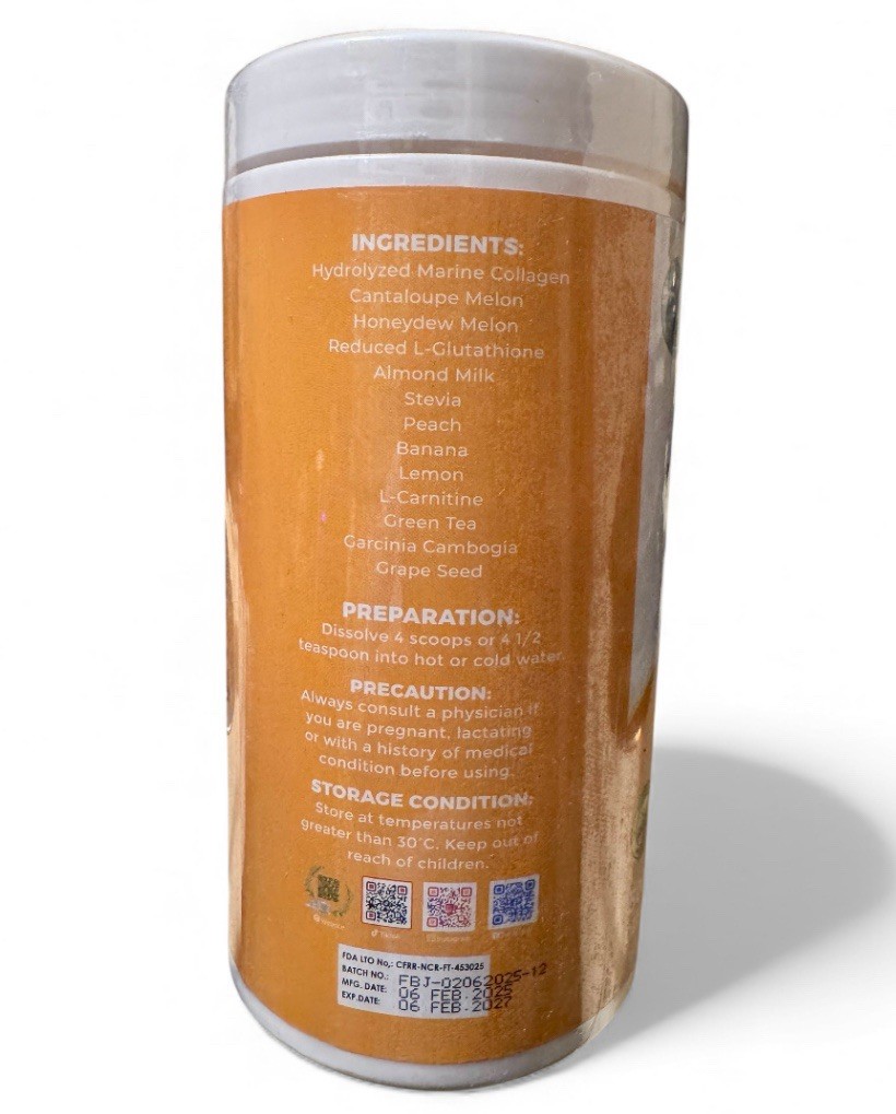 Luxe Slim Half Kilo Beauty Smoothie Cantaloupe Melon (exp 2027)
