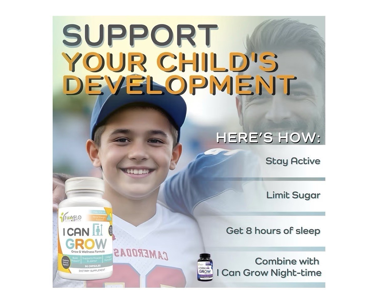 2Pack Fawelo I Can Grow Day-Time Kids 10 & Up Teens Growth & Development Support