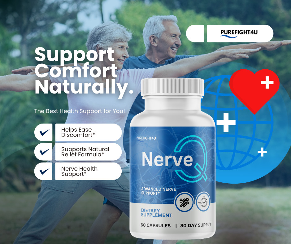 Nerve Q Capsules Nerve Health Supports Circulation Supplement – 6 Bottles