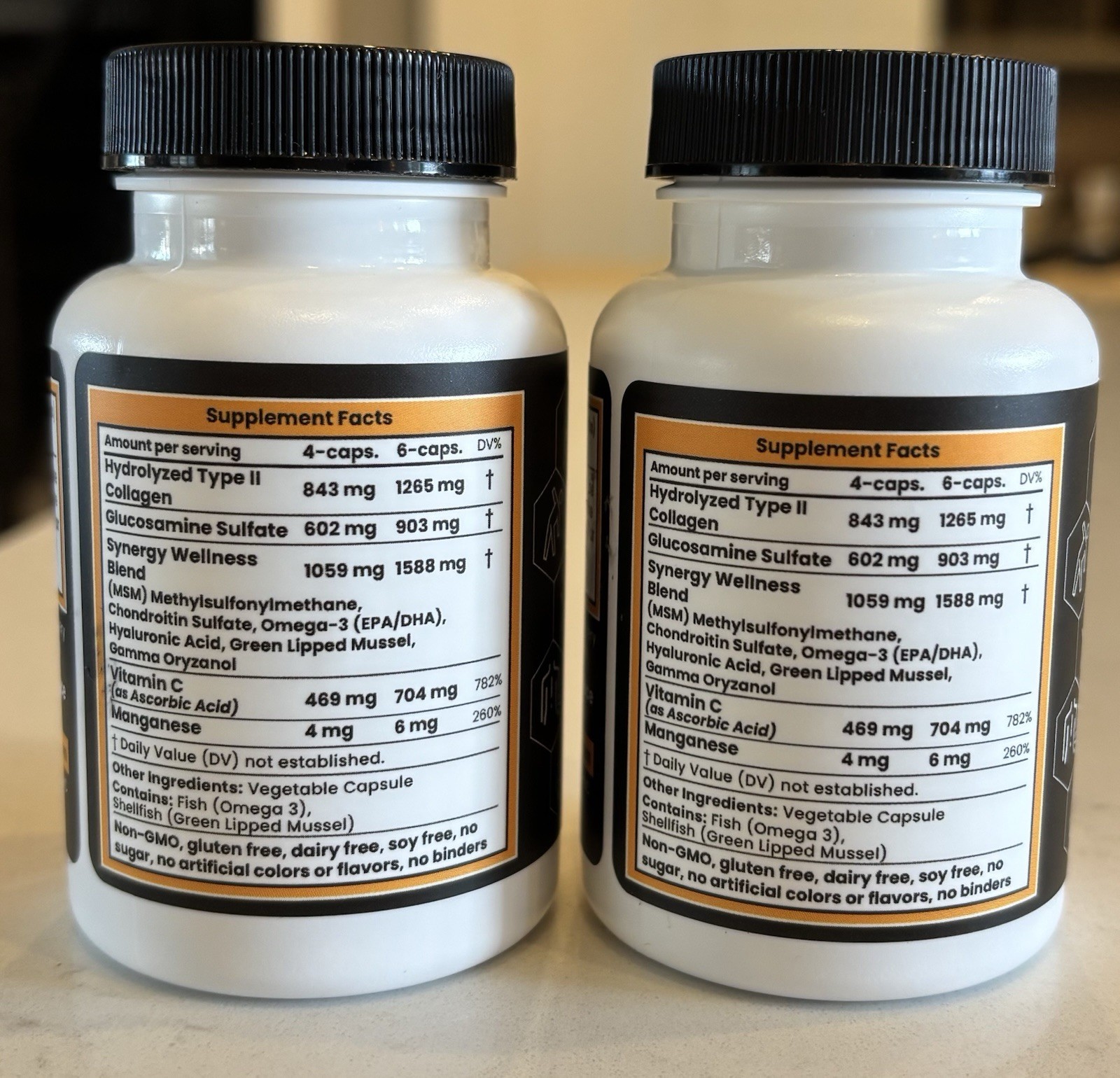 OptiWize 10-N-1 Joint Support Plus Hydrolyzed Collagen (2) 140 Capsules Total