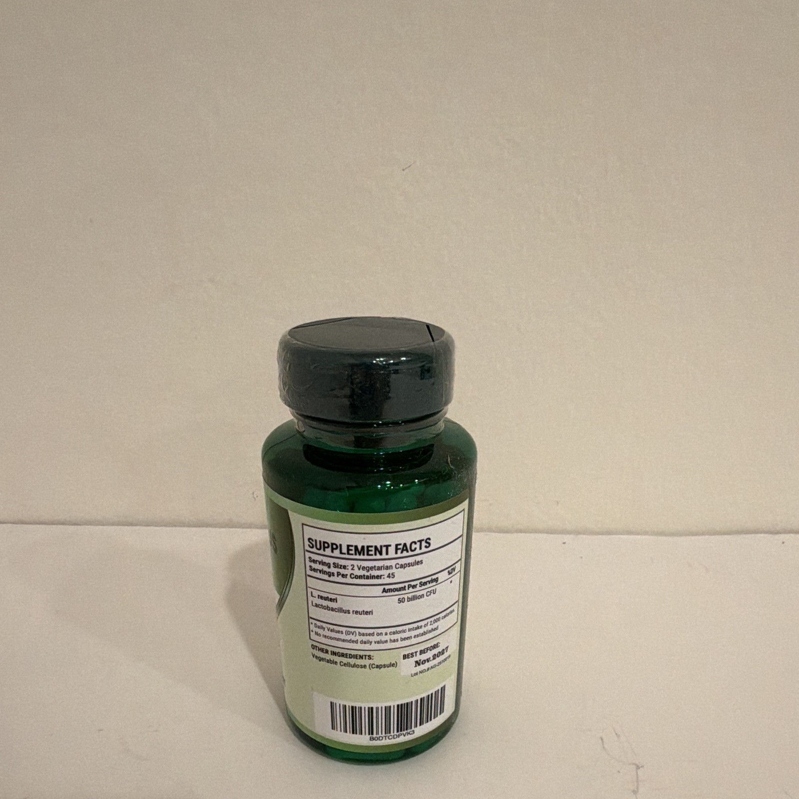 Bluva Lactobacillus Reuteri Probiotic 60 Billion CFU 90 Capsule Exp 11/2027