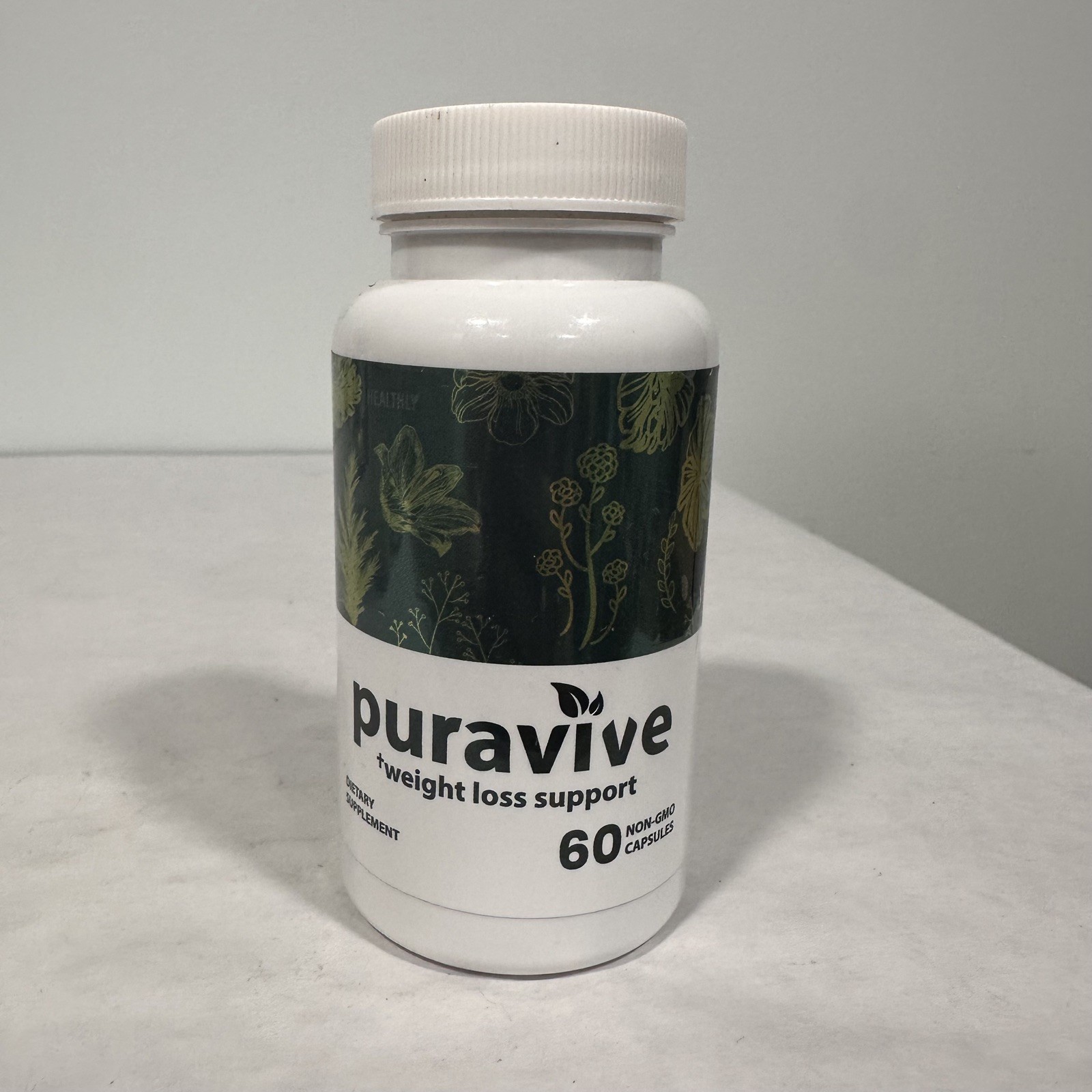 PuraVive Weight Loss Support Supplement – 60 Capsules, exp 8/2026