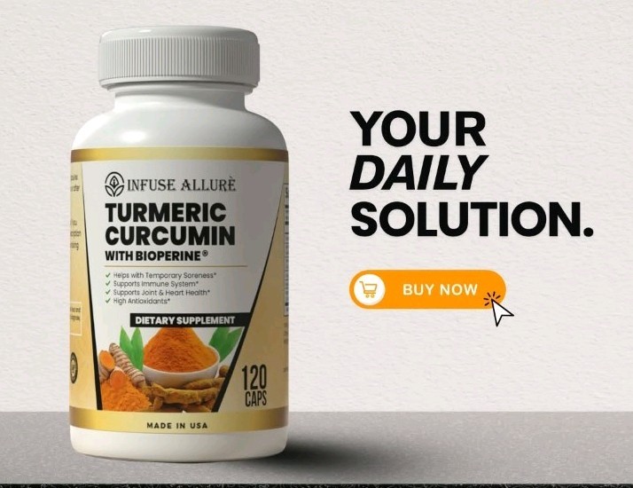 Turmeric Curcumin with Bioperine Supplement – 120ct.