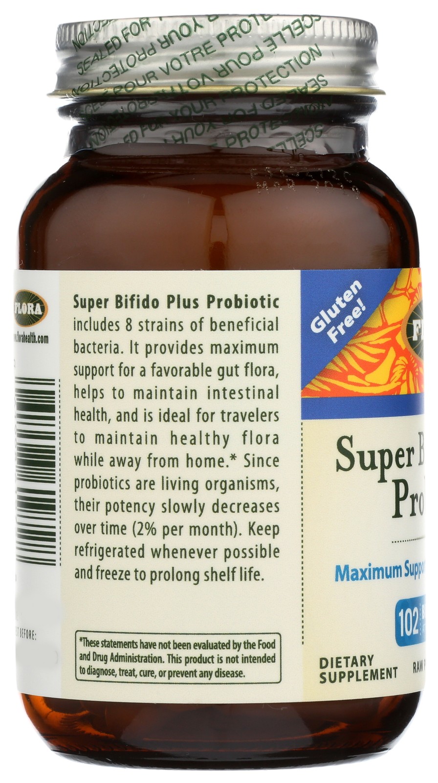 Super Bifido Plus Probiotic By Flora 30 Count Capsules 1 Pack