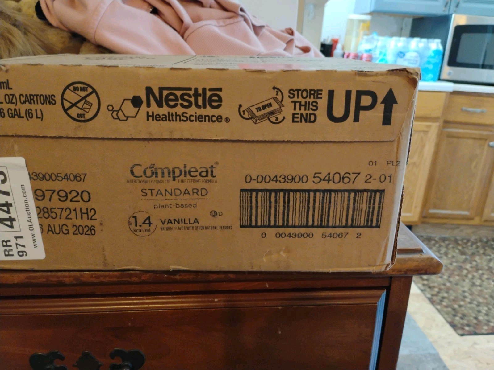 Nestle Compleat Standard 1.4 Tube Feeding Formula Vanilla 8.45 oz – Case of 24
