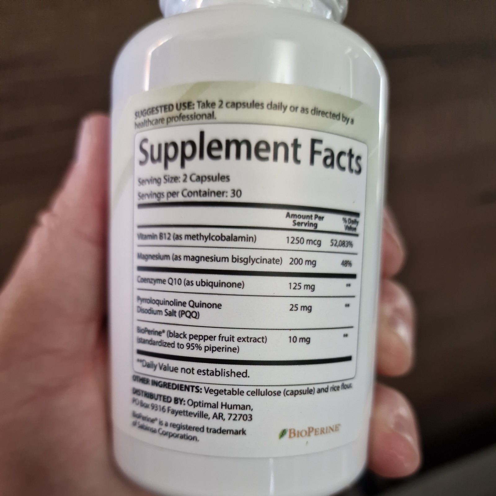 Alex Jones Natural Methyl Drive Mitochondrial Methylated Complex Info Wars- 90ct
