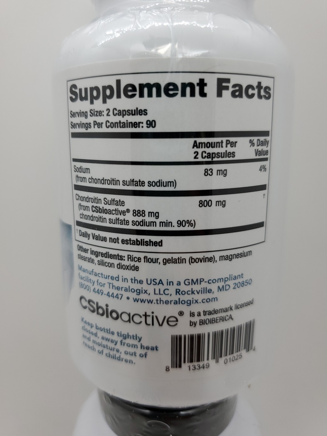 Theralogix OptiFlex Complete Glucosamine & Chondroitin Joint 180Caps & 180Tabs