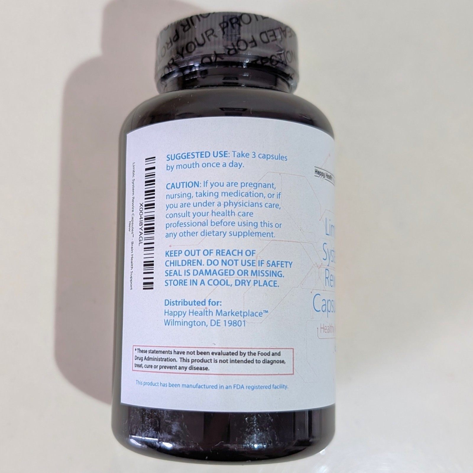 Limbic System Rewire Capsules Our Best Mood Support Supplement Exp 10/2027