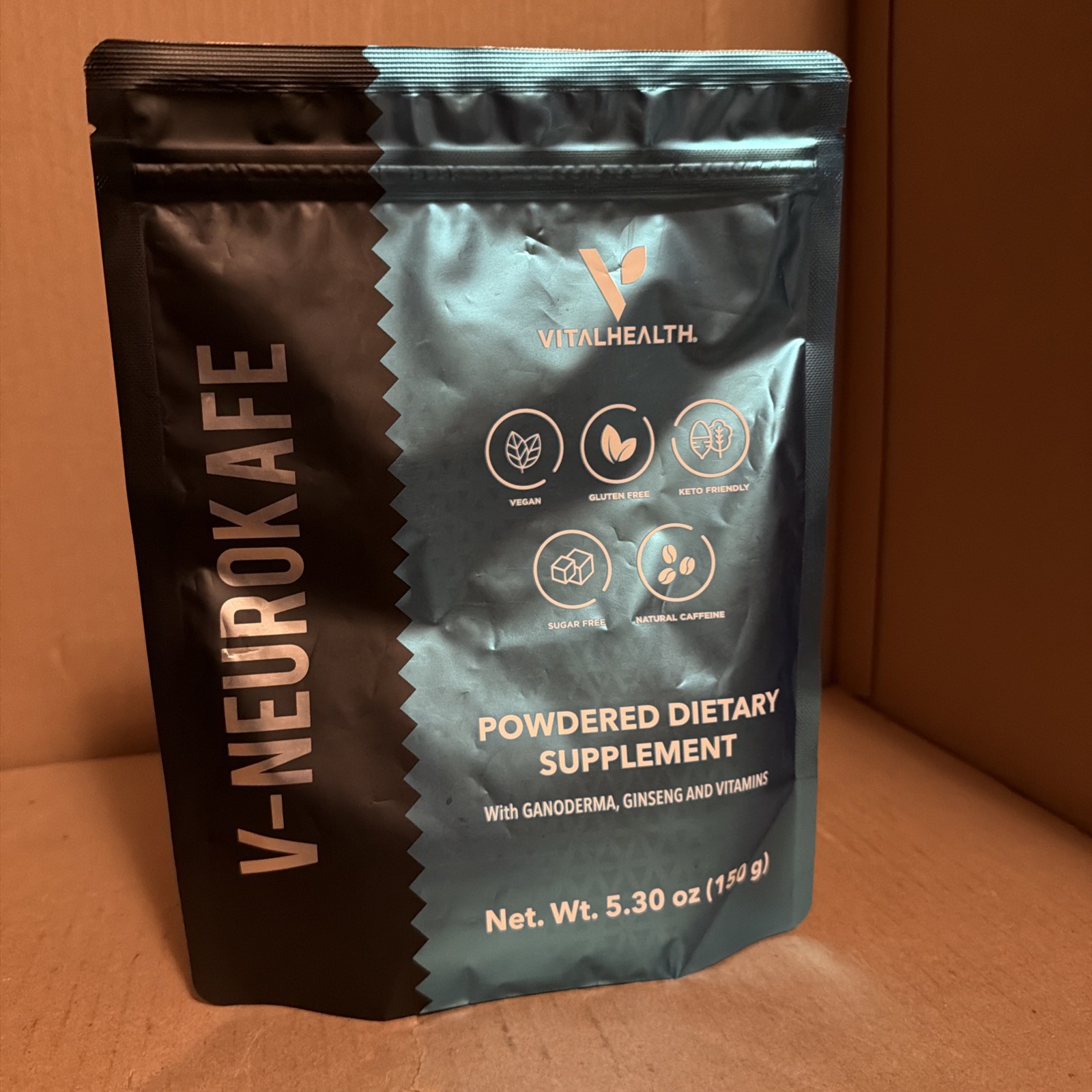 VITAL HEALTH V-NEUROKAFE – NEW – SEALED – EXP:11/27