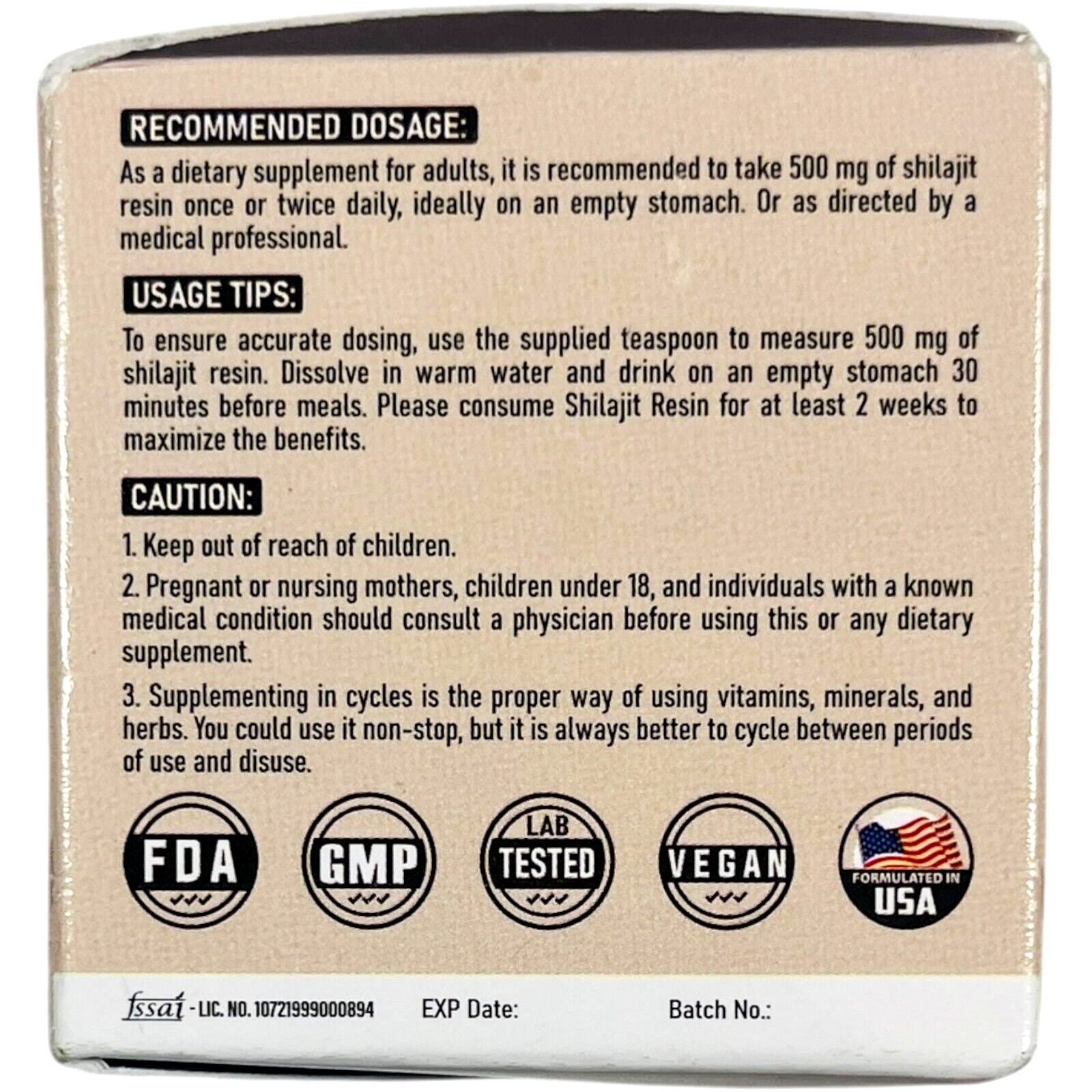 Dedicad Shilajit 30 G Resin from The Himalayas 1.06 Oz Jar – EX 09/26