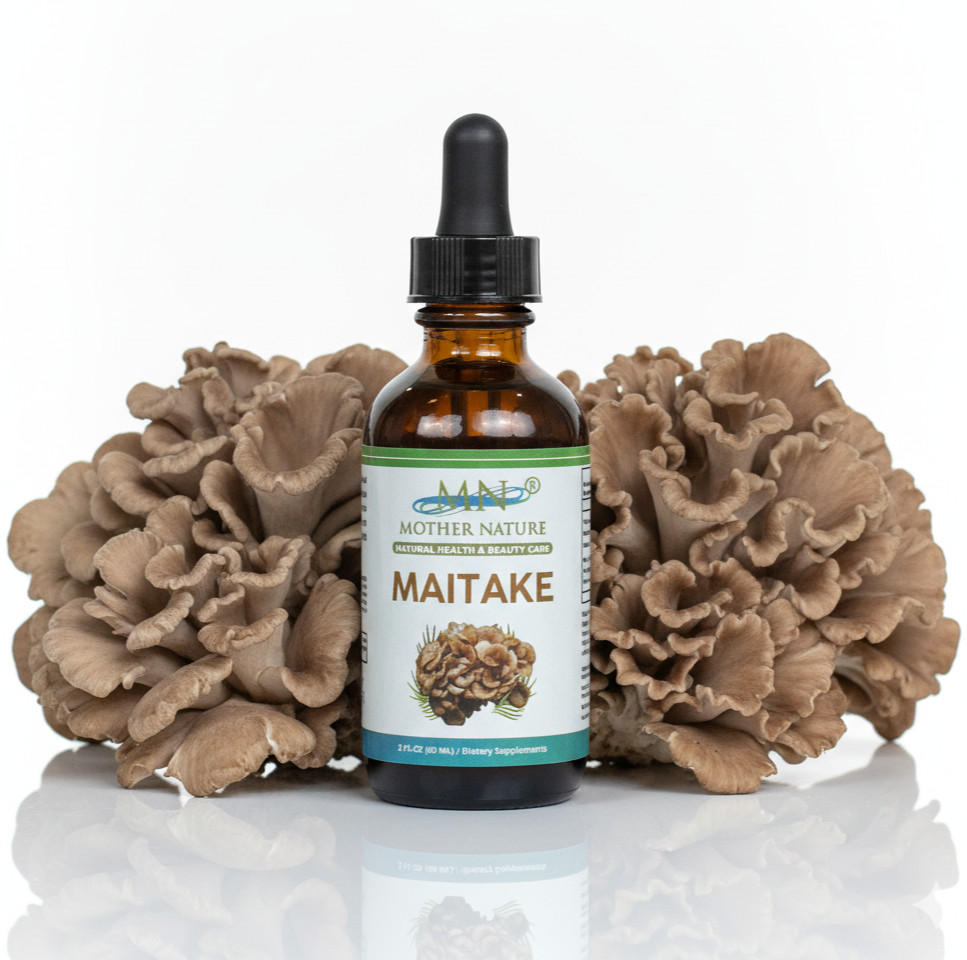 Organic Maitake (Grifola frondosa) Mushroom Supplements Immune Support Longevity